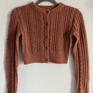 Urban Outfitters Button Up Cropped Cardigan